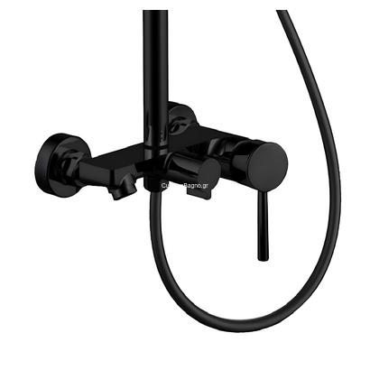 Karag Artemis SO551B NERO Στήλη Ντουζιέρας Μαύρη Με Μπαταρία