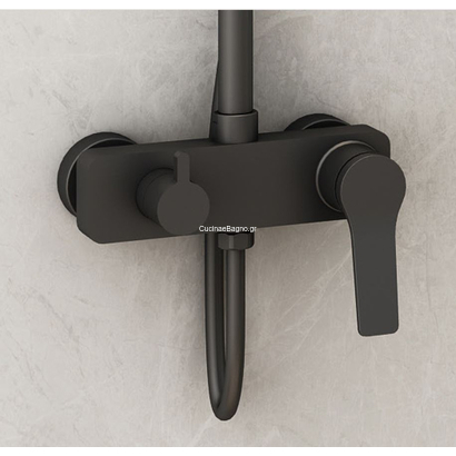 Karag Andare Nero WNW33R98PA Μπαταρία Σταθερού Ντους / Στήλη