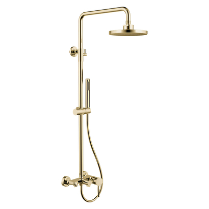 Karag Στήλη Ντουζιέρας Χρυσή Με Μπαταρία Artemis SO551B ORO