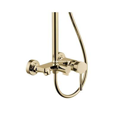 Karag Στήλη Ντουζιέρας Χρυσή Με Μπαταρία Artemis SO551B ORO