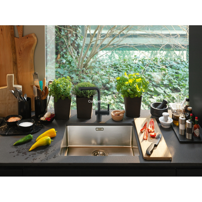 Franke Atlas Neo Standard Industrial Black Μπαταρία Κουζίνας 115.0550.424