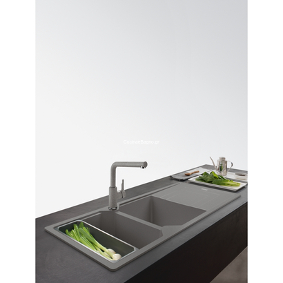 Franke Urban Ντους Stone Grey Μπαταρία Κουζίνας 115.0595.089