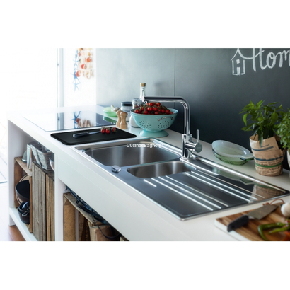 Franke Lina L Standard Χρωμέ Μπαταρία Κουζίνας 115.0693.230