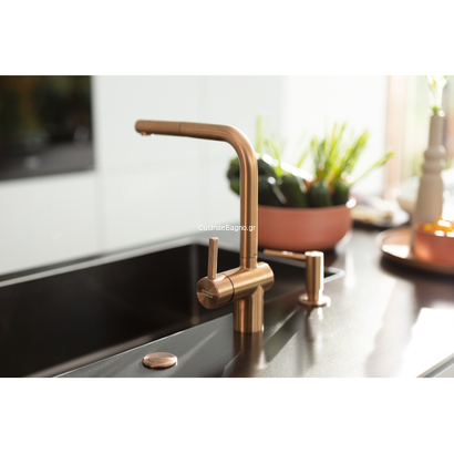 Franke Atlas Neo Ντους Copper Μπαταρία Κουζίνας 115.0628.208