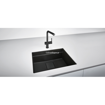 Franke Active Twist Standard Black Matt Αναμεικτική Μπαταρία Με Χειριστήριο Αυτόματης Βαλβίδας 115.0669.768