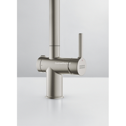 Franke Active Twist Standard Decor Steel Αναμεικτική Μπαταρία Με Χειριστήριο Αυτόματης Βαλβίδας 115.0653.504