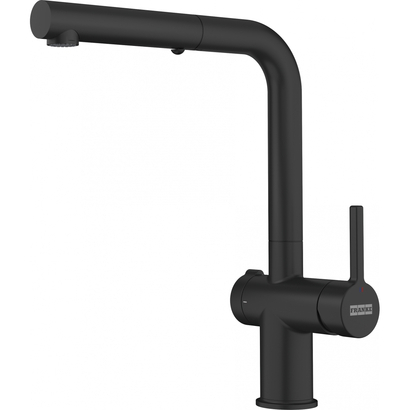 Franke Active Twist Ντους Black Matt Αναμεικτική Μπαταρία Με Χειριστήριο Αυτόματης Βαλβίδας 115.0669.769