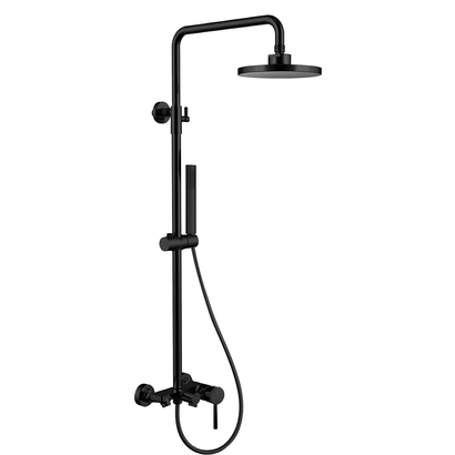 Karag Artemis SO551B NERO Στήλη Ντουζιέρας Μαύρη Με Μπαταρία