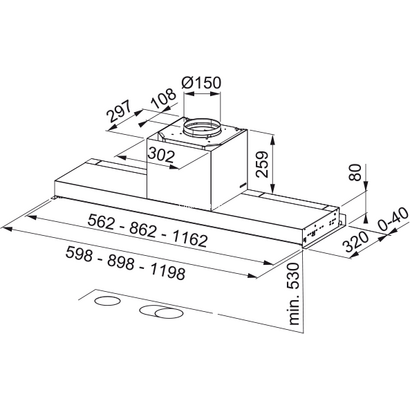 Franke Style Drip Free FST 90 X Inox Απορροφητήρας Εντοιχιζόμενος 305.0662.835