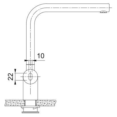 Franke Atlas Neo Sensor Standard Inox Αναμεικτική Μπαταρία Με Αισθητήρα Λειτουργίας 115.0625.489