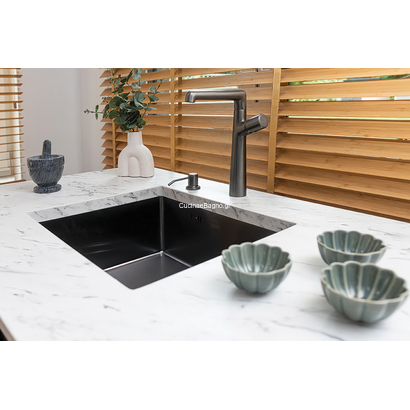 LAVEO Marmara Graphite 54x44 Νεροχύτης Ανοξείδωτος SAM_510P