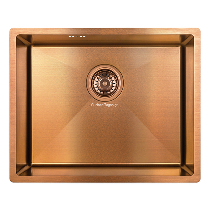 LAVEO Marmara Copper 54x44 Νεροχύτης Ανοξείδωτος