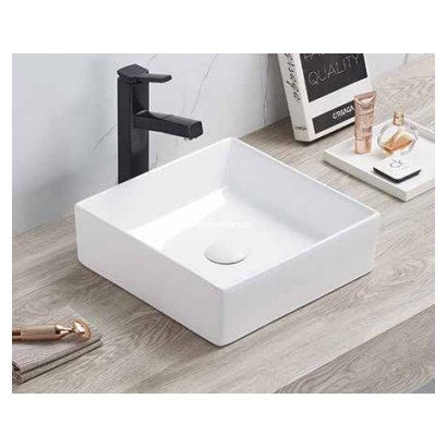 PRIME PRI036W Νιπτήρας Επιτραπέζιος 36x36 White TEMA