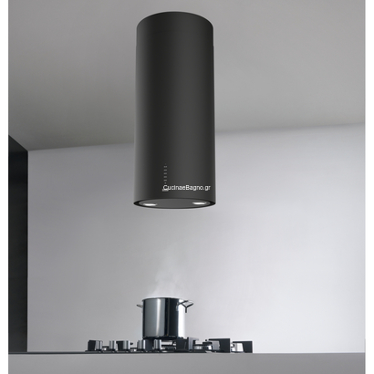 Franke Tube FTU PLUS 3707 I BK Black Matt Κεντρική Καμινάδα 335.0588.180