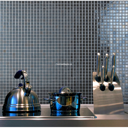 EZARRI Inox Metal Ψηφίδα Σε Δίχτυ