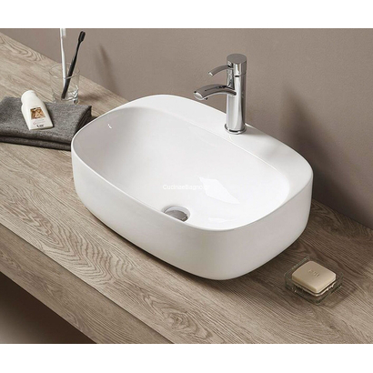 NOVEL NOV58W Νιπτήρας Επιτραπέζιος 61x41 TEMA