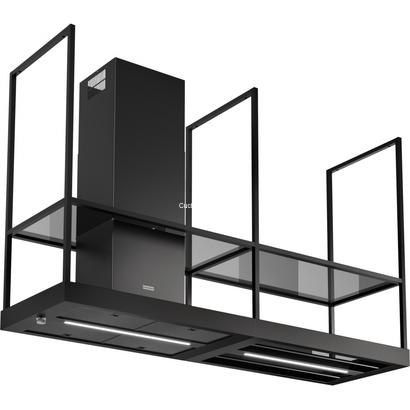 Franke Mythos T-Shelf FMY BK MATT F180 Κεντρική Καμινάδα 325.0678.073