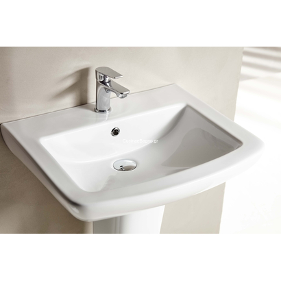 PL060 60x48,5 Νιπτήρας Με Κολώνα TEMA