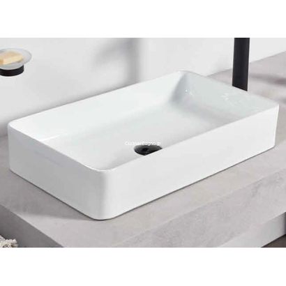 PRISMA PRI060W Νιπτήρας Επιτραπέζιος 60x35 TEMA