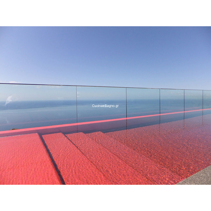 EZARRI Rubi Metal Ψηφίδα Σε Δίχτυ Κόκκινη