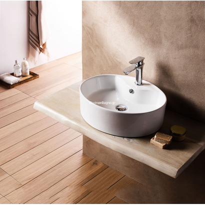 OPERA OPE052W Νιπτήρας Επιτραπέζιος 52x43 TEMA