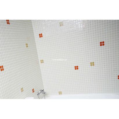 EZARRI 2551-A Ψηφίδα Σε Δίχτυ Λευκή