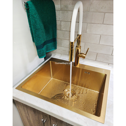 KUCHINOX Shire Gold/White Μπαταρία Κουζίνας BQH G78D