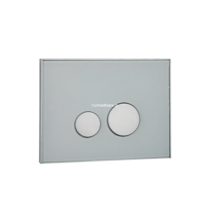 Siamp 111996 Reflet 360/Ice Tempered Glass Πλακέτα Χειρισμού Καζανακιού 3/6 lit