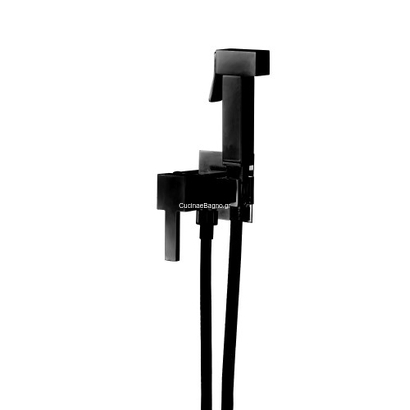 DEMM 3373 N Black Matt Σύστημα Μπιντέ Μαύρο