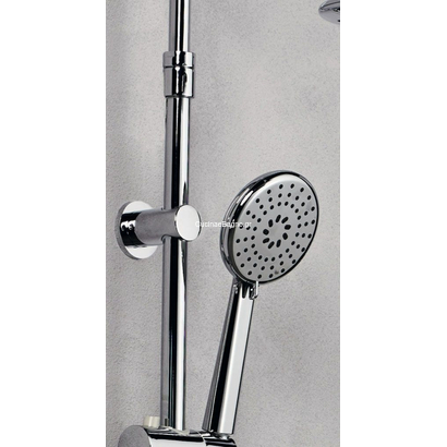 Roma Tondo Ex 53330 Στήλη Ντουζιέρας Επεκτεινόμενη Χρωμέ TEMA