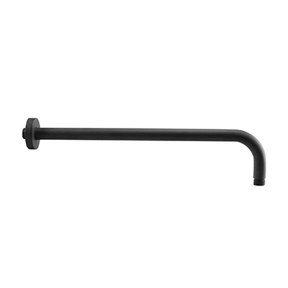 DEMM 6460 N Βραχίονας 39cm Οριζόντιος Στρογγυλός Black Matt Μαύρος