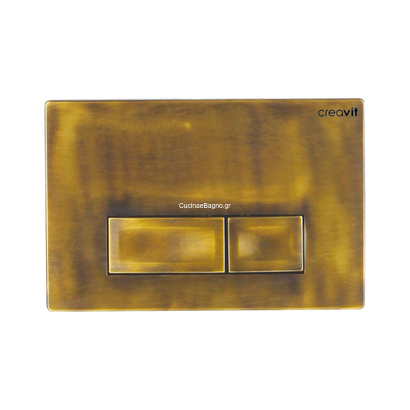 Creavit Ore GP3007 Antique Πλακέτα Εντοιχιζόμενου Καζανακιού