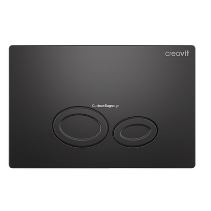 Creavit Drop GP2002.04 Antracite Matt Πλακέτα Εντοιχιζόμενου Καζανακιού ΤΕΜΑ