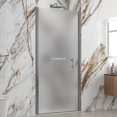 Karag S-28 ALTO PORTA ICY 90x200 Πόρτα Καμπίνας Αμμοβολή Προφίλ Χρωμέ