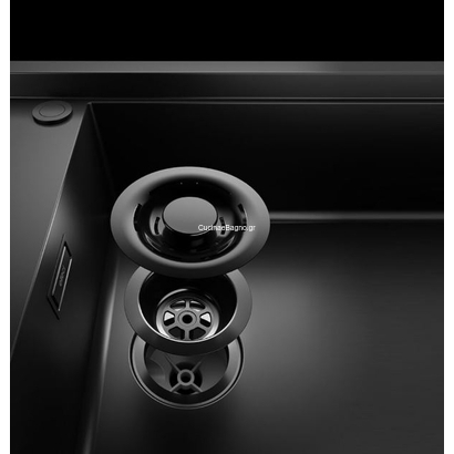 ELLECI Σύστημα Χειρισμού Open-Up Με Σύστημα Αποχέτευσης Flow Pro ASP13004BK