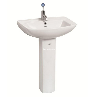 Huida Toto 60x46,5 Νιπτήρας Με Κολώνα Set-0039