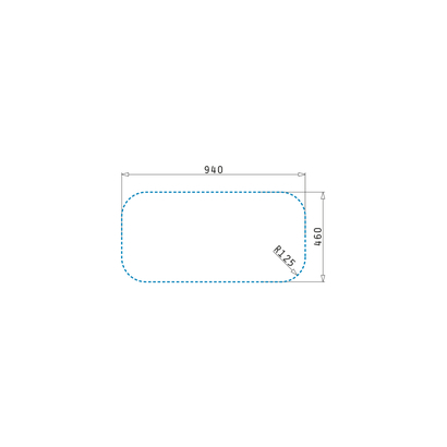 Pyramis Jumpo Twin (96x48) 2B Γυαλισμένο Νεροχύτης Ανοξείδωτος 108718201