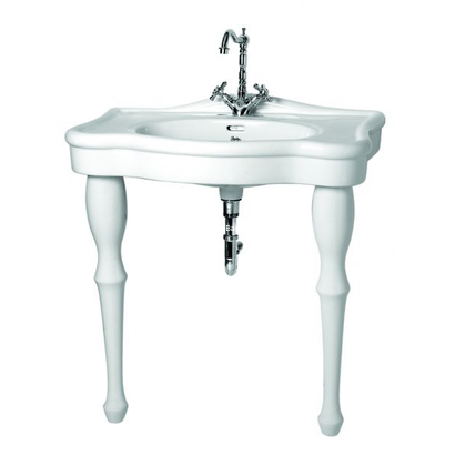 Huida Paladium 81x56 Νιπτήρας Ρετρό Με Κολωνάκια 17-7001