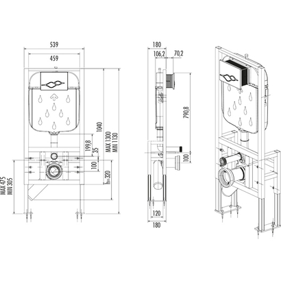Creavit GR5004 ΕΝΤΟΙΧΙΖΟΜΕΝΟ ΚΑΖΑΝΑΚΙ ΑΥΤΟΦΕΡΟΜΕΝΟ 3/6 lit