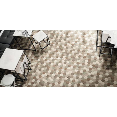 Stonehenge Hex Earth 26x51 Porcellanato Διακοσμητικό Εξάγωνο Πλακάκι