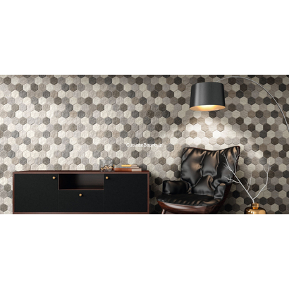 Stonehenge Hex Frost 26x51 Porcellanato Διακοσμητικό Εξάγωνο Πλακάκι