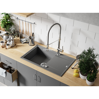 LAVEO Rhea Χρωμέ Μπαταρία Κουζίνας Ντους BLD 06SD