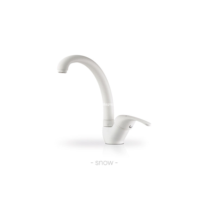 Pyramis Mezzo Snow Μπαταρία Νεροχύτη Κουζίνας 090913201