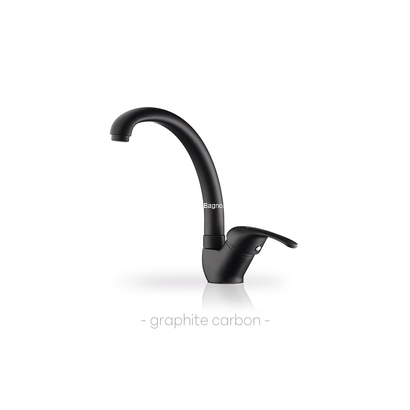 Pyramis Mezzo Graphite Carbon Μπαταρία Νεροχύτη Κουζίνας 090913301