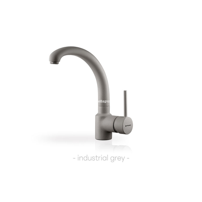 Pyramis Armonica Industrial Grey Μπαταρία Νεροχύτη 090931501