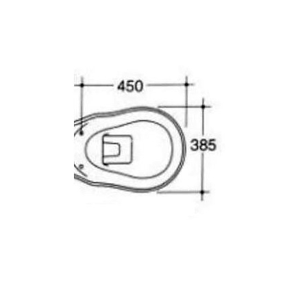 Kerasan Retro Κάλυμμα Λεκάνης 278444