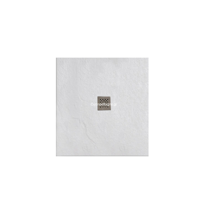 Karag Ντουζιέρα Τετράγωνη 80x80 Ακρυλική RAL 9003 Bianco