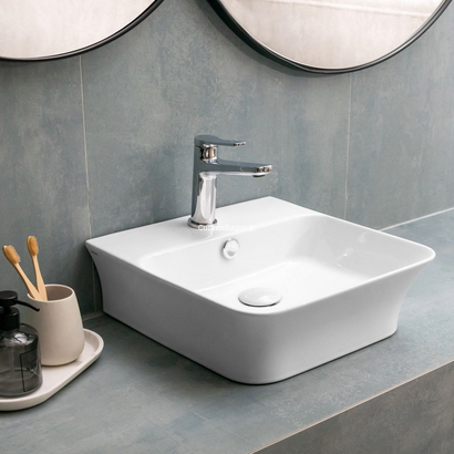 Karag LT 2257 Νιπτήρας 41x41,5 Επιτραπέζιος