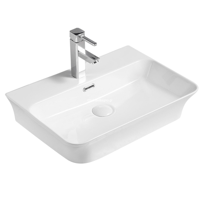 Karag LT 2259 Νιπτήρας 56x41,5 Επιτραπέζιος