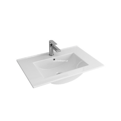 Karag LT 7506 Νιπτήρας 76x47 Επικαθήμενος Επίπλου